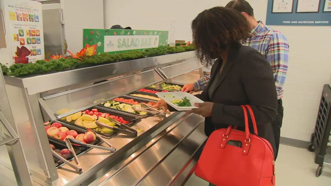 Freshening up lunch options: FCPS launches salad bars at all 198 schools