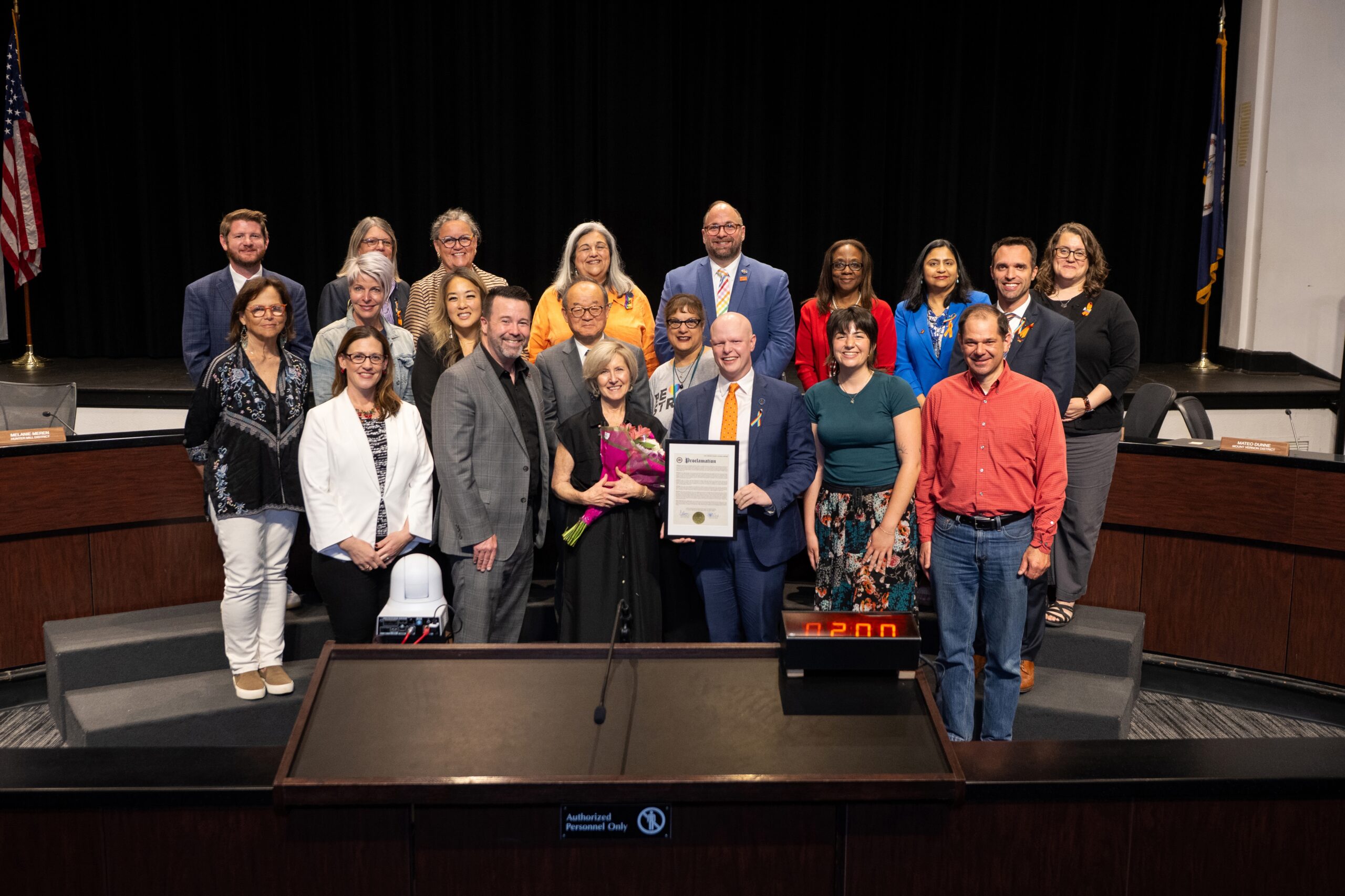 RFFK's Mary Porter Honored by Fairfax County School Board